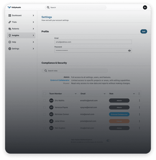 Security Dashboard